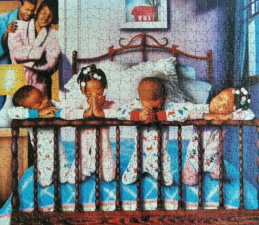 Their Nightly Prayers - SunsOut puzzle collectible [Barcode 796780578098] - Main Image 3