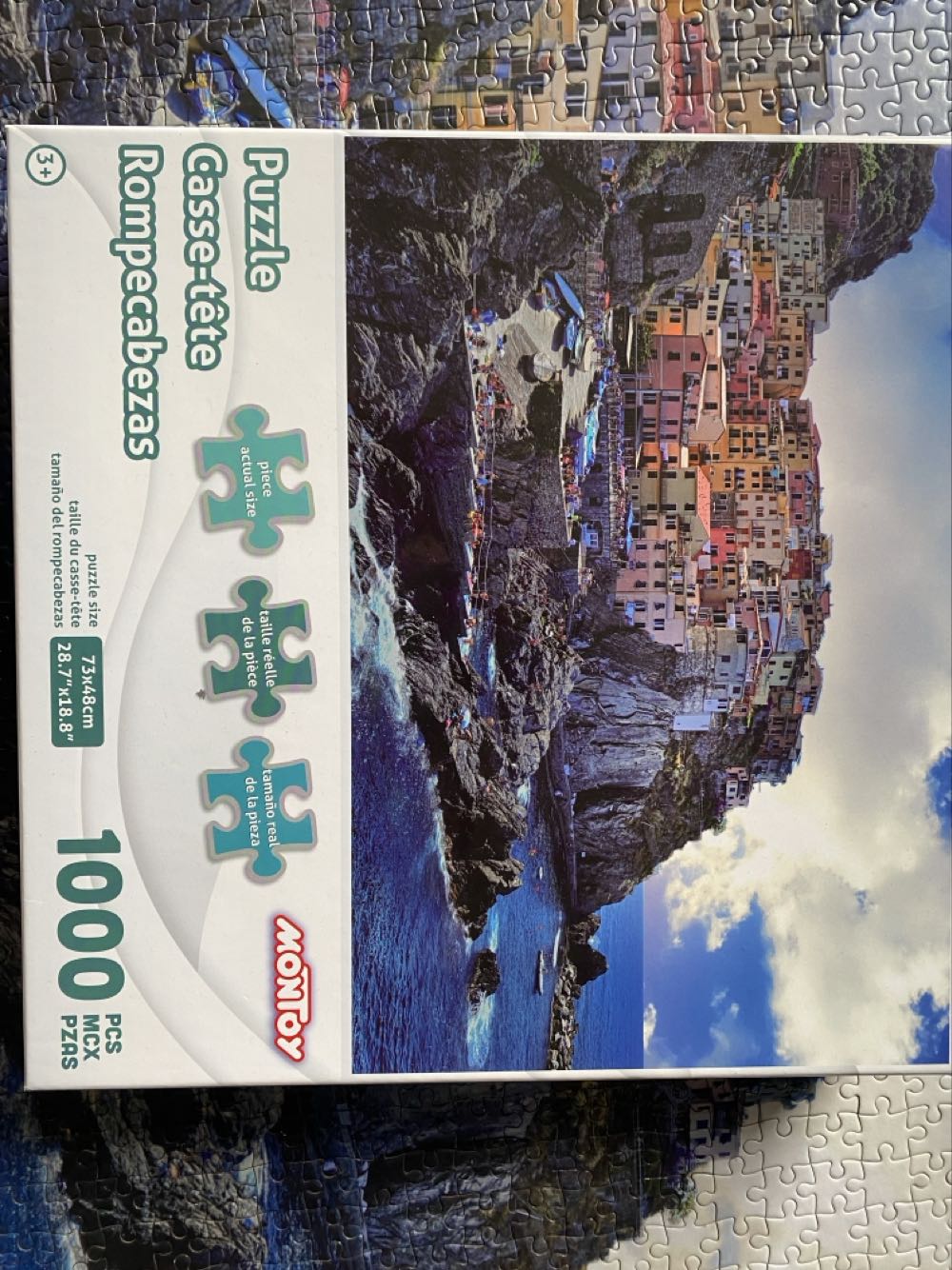 Italy - Cinque Terre - Montoy puzzle collectible [Barcode 667888466429] - Main Image 3