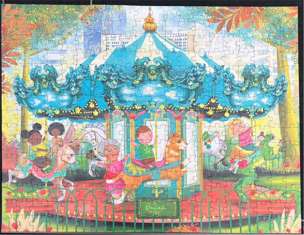 Grandma’s Carousel - Page Publications puzzle collectible [Barcode 9781648331862] - Main Image 3