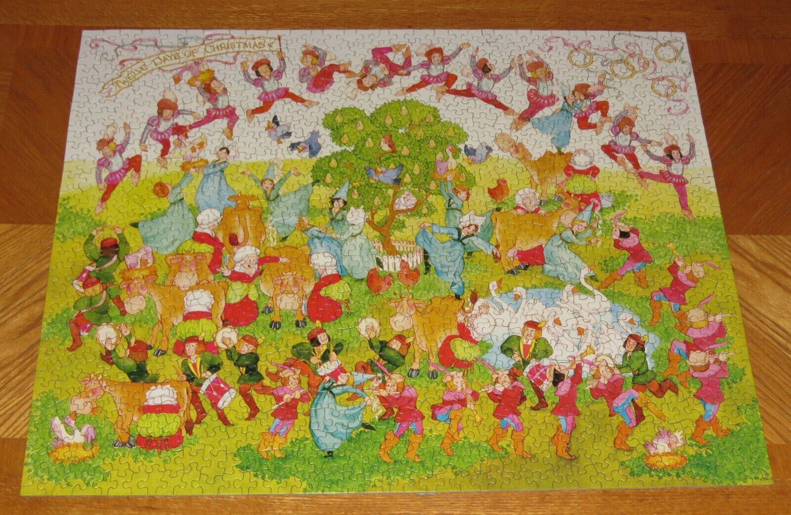 Twelve Days Of Christmas, The - Springbok puzzle collectible - Main Image 2
