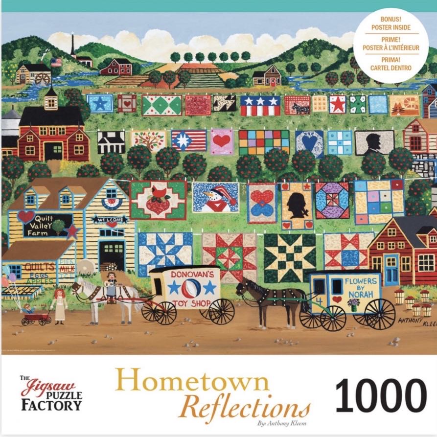 Quilt Valley Farm - Jigsaw Puzzle Factory puzzle collectible [Barcode 788958774241] - Main Image 1