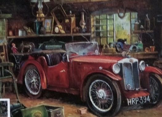 The Motorist Res MG - Old James - Falcon UK 🇬🇧 puzzle collectible [Barcode 5011145100710] - Main Image 2