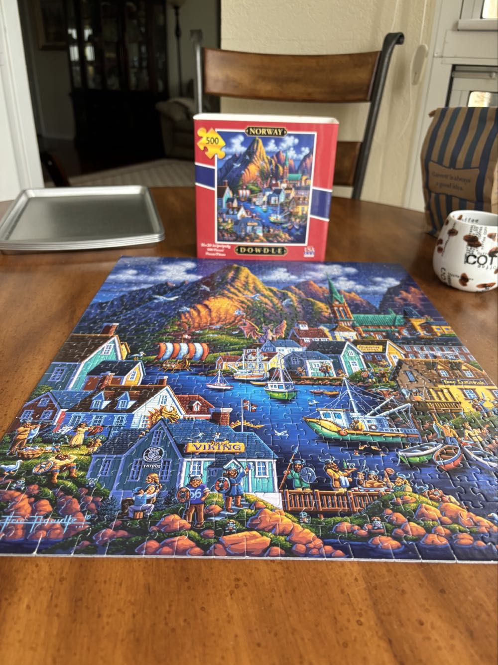 Norway - Dowdle puzzle collectible [Barcode 671095204743] - Main Image 2