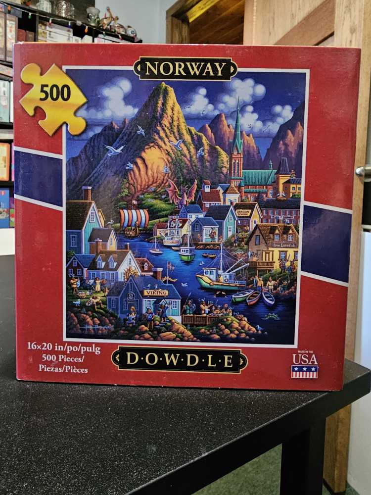 Norway - Dowdle puzzle collectible [Barcode 671095204743] - Main Image 4