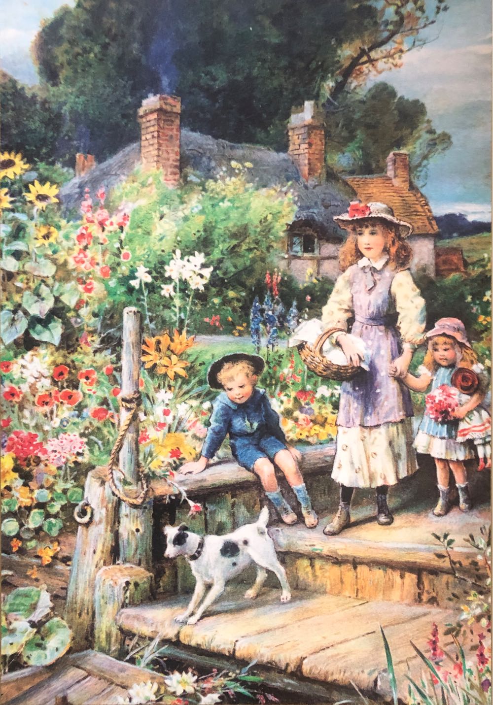 Summer Stroll - By The Ferry - Falcon de luxe puzzle collectible [Barcode 8710126109670] - Main Image 2