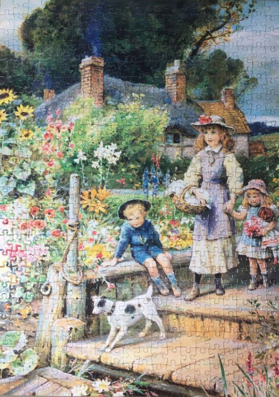 Summer Stroll - By The Ferry - Falcon de luxe puzzle collectible [Barcode 8710126109670] - Main Image 3