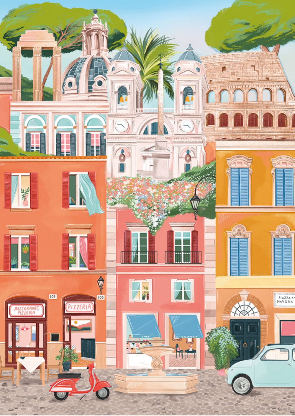 Rome - Pieces & Peace puzzle collectible [Barcode 3770001400839] - Main Image 2