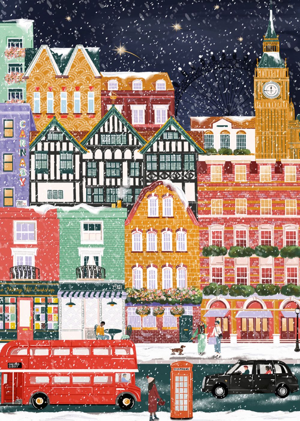 London At Christmas - Pieces & Peace puzzle collectible [Barcode 3770001400853] - Main Image 2