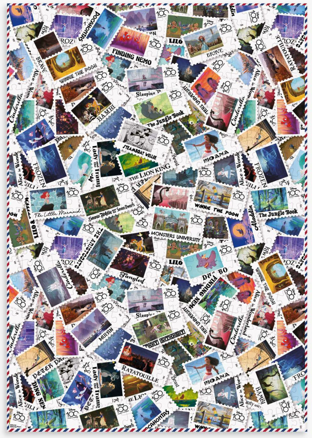 Disney 100 World Stamp Anniversary - Ridley’s puzzle collectible [Barcode 810073342521] - Main Image 2