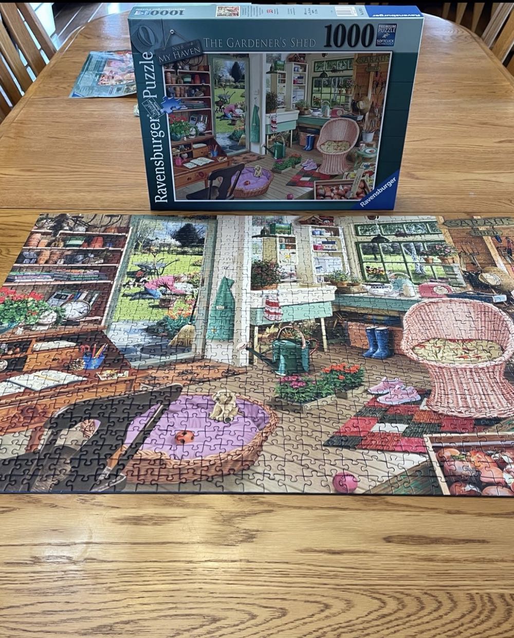 My Haven 8 : The Gardener’s Shed - Ravensburger puzzle collectible - Main Image 3