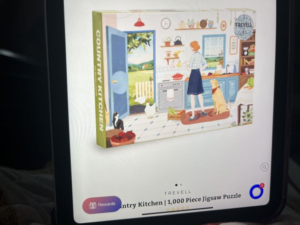 Country Kitchen - Trevell puzzle collectible - Main Image 2