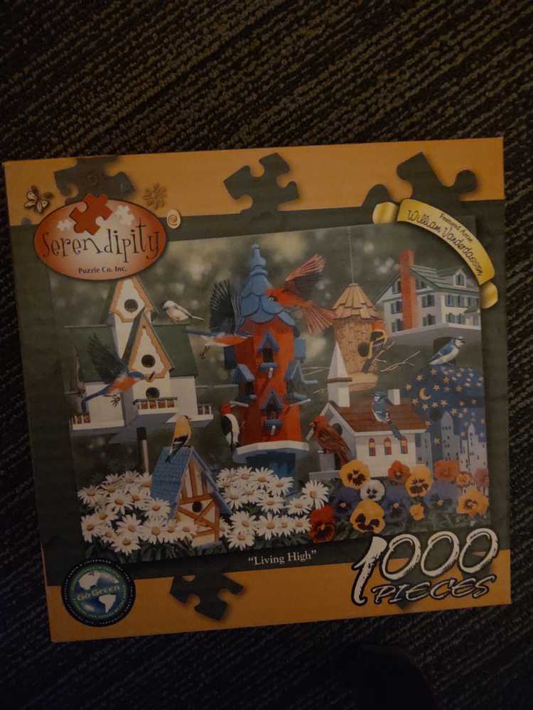 Living High - Serendipity Puzzle Company puzzle collectible [Barcode 890061000053] - Main Image 2