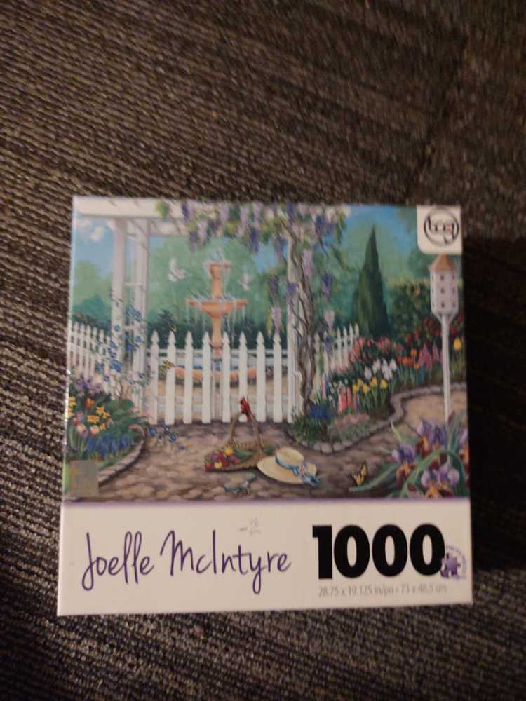 Spring Garden Gate  - Sure Lox puzzle collectible [Barcode 686141007360] - Main Image 2