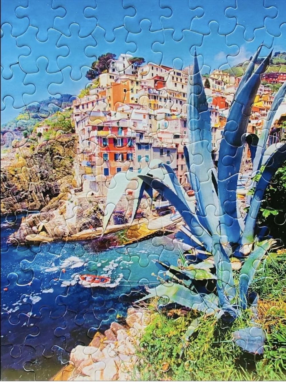 0024 Ceaco: Around The World - Riomaggiore, Liguria, Italy - Ceaco puzzle collectible [Barcode 9781743678435] - Main Image 2