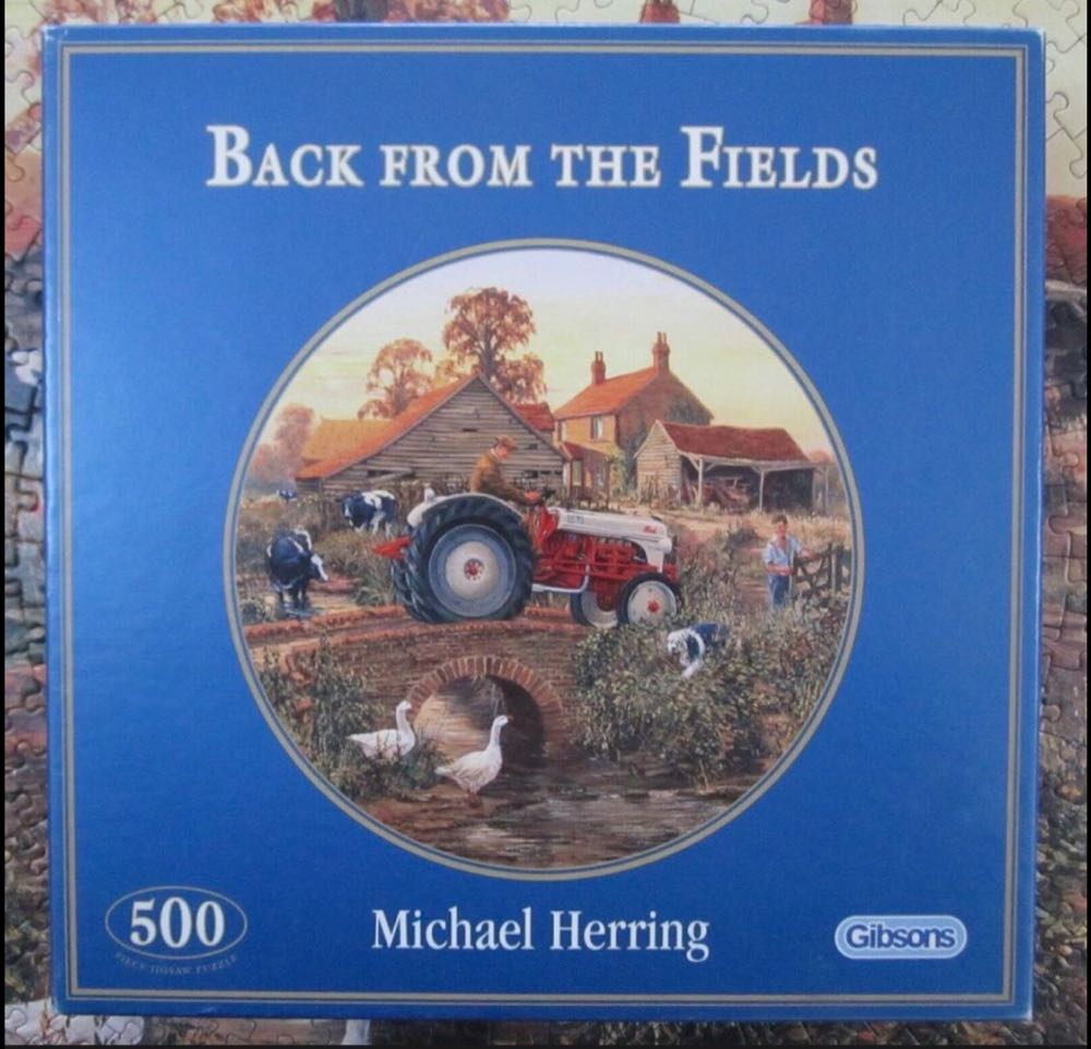 Back from the Fields🔴 - Gibsons puzzle collectible [Barcode 5012269030136] - Main Image 4