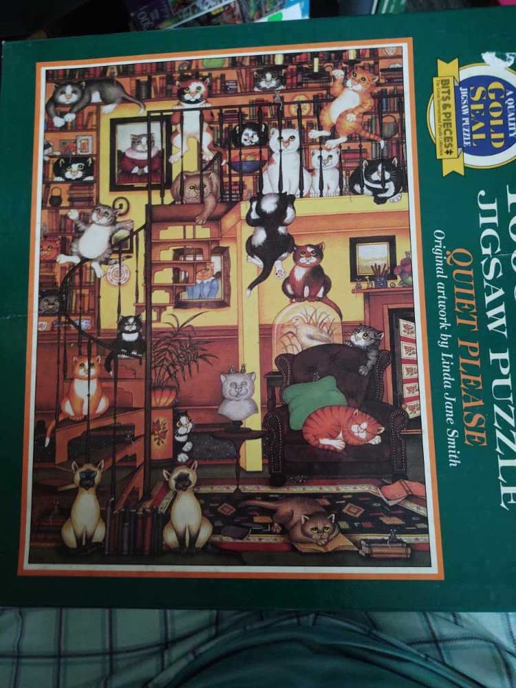 Quiet Please - Bits & Pieces puzzle collectible [Barcode 704812201845] - Main Image 1