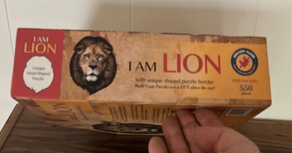 I Am Lion  puzzle collectible [Barcode 040232343247] - Main Image 4