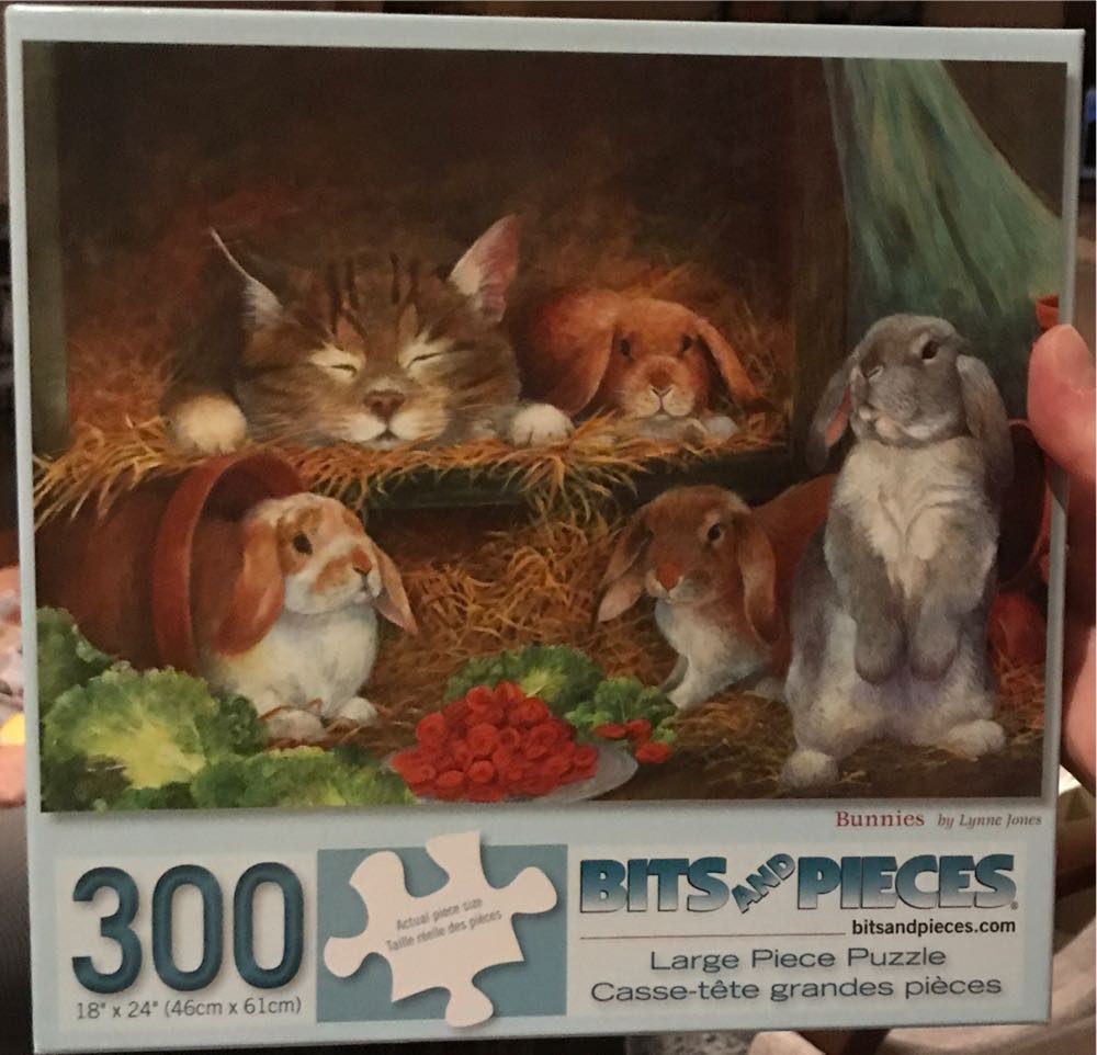 Bunnies - Bits & Pieces puzzle collectible [Barcode 192949004024] - Main Image 2