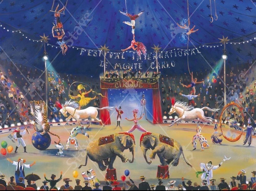 Monte Carlo Cirque Festival - Ravensburger puzzle collectible [Barcode 4005556156313] - Main Image 2