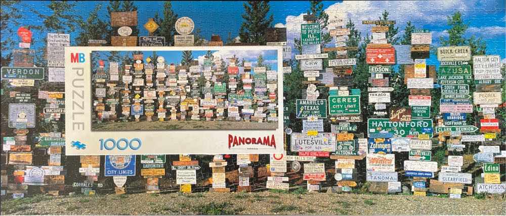 Road Signs 🟦 - Milton Bradley (MB) puzzle collectible [Barcode 5023117310898] - Main Image 4