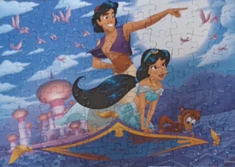 Aladdin Floating Carpet🟦 - King puzzle collectible [Barcode 8719817475995] - Main Image 2