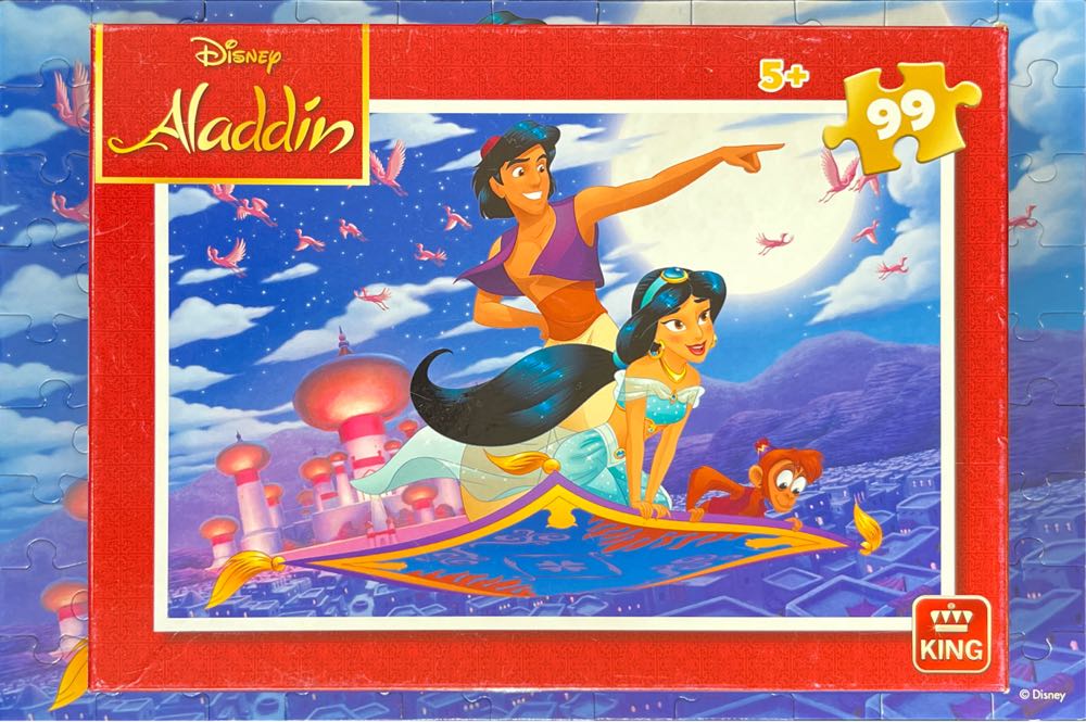 Aladdin Floating Carpet🟦 - King puzzle collectible [Barcode 8719817475995] - Main Image 4