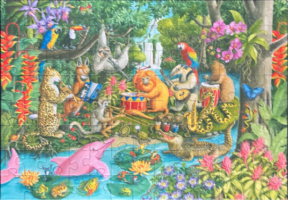 Rainforest River Band - Ravensburger puzzle collectible [Barcode 4005556133673] - Main Image 3