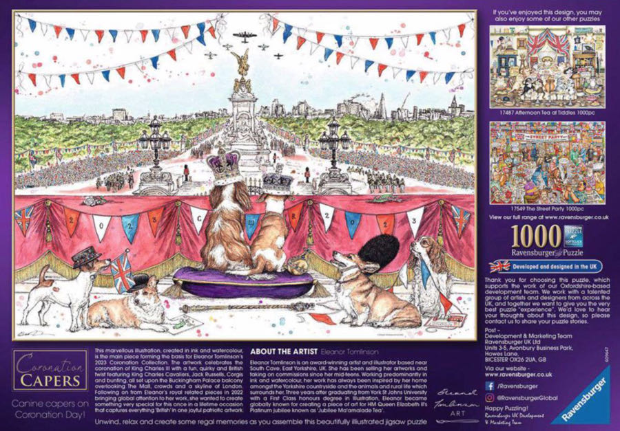 Coronation Capers - Ravensburger puzzle collectible [Barcode 4005556175703] - Main Image 2