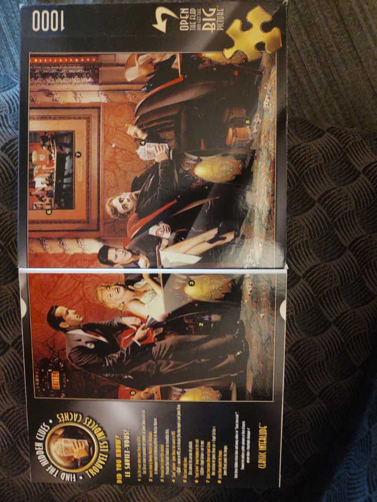 Classic Interlude- Legends Of The Silver Screen - Master Pieces puzzle collectible - Main Image 2