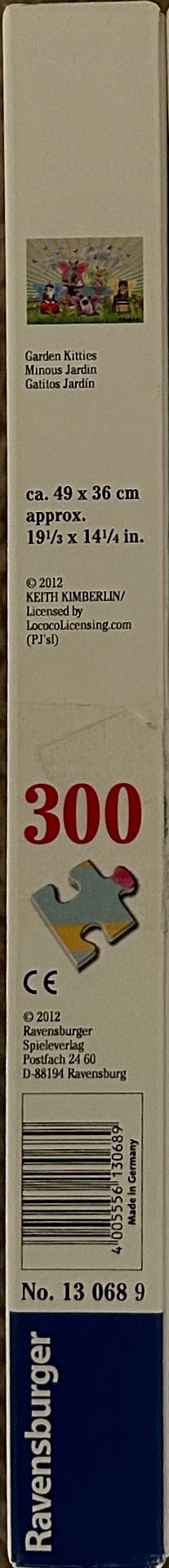 Garden Kitties (SOLD) - Ravensburger puzzle collectible [Barcode 4005556130689] - Main Image 2