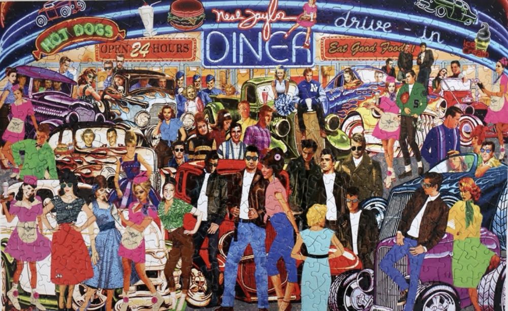 Cruisin - SunsOut puzzle collectible [Barcode 796780615120] - Main Image 3