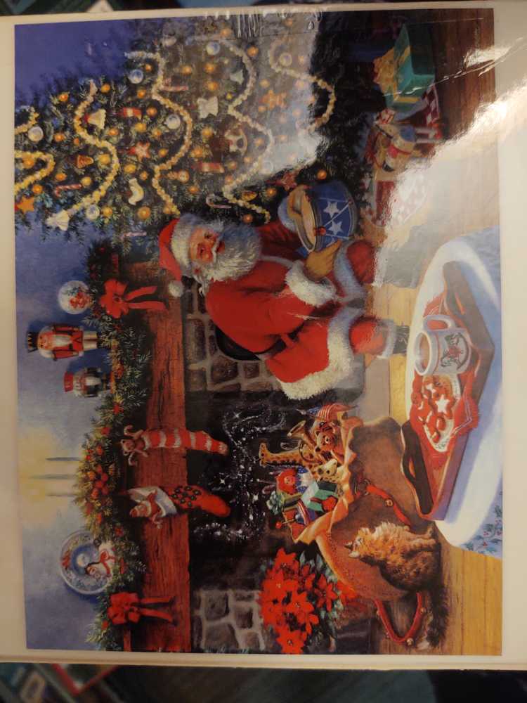 Santa’s Bag Of Toys - Ceaco 🇺🇸 puzzle collectible [Barcode 021081023665] - Main Image 2