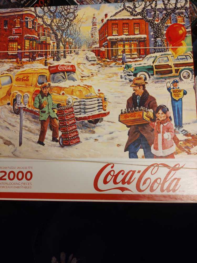 Coca-Cola Hometown - Springbok puzzle collectible [Barcode 091683204939] - Main Image 2