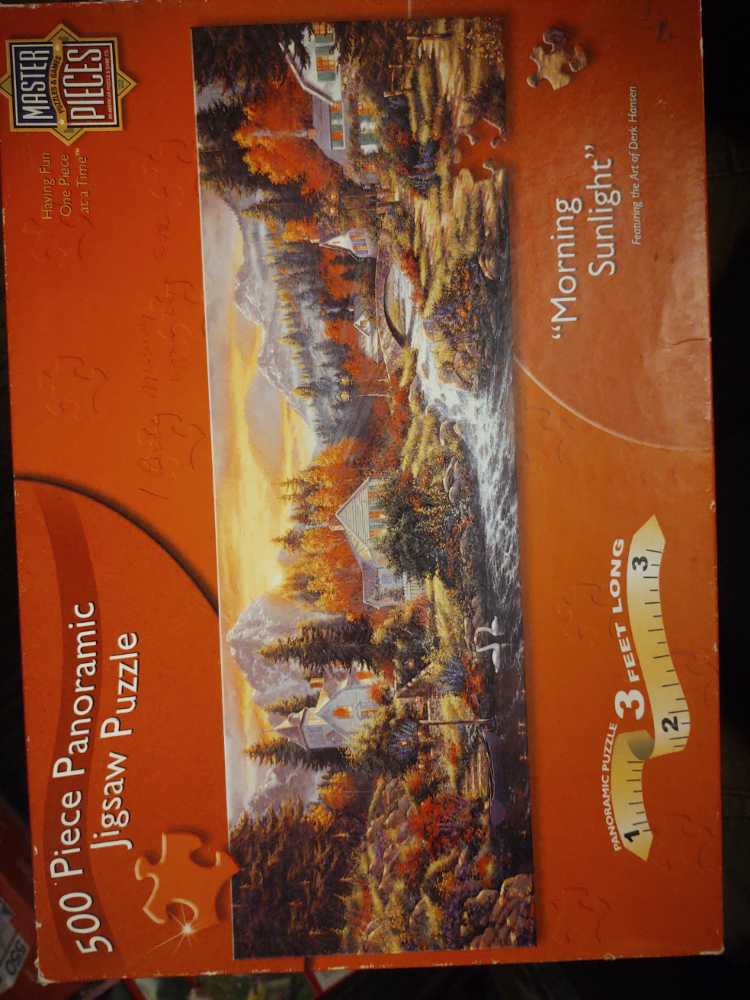 Morning Sunlight  - Master Pieces puzzle collectible [Barcode 705988301032] - Main Image 2