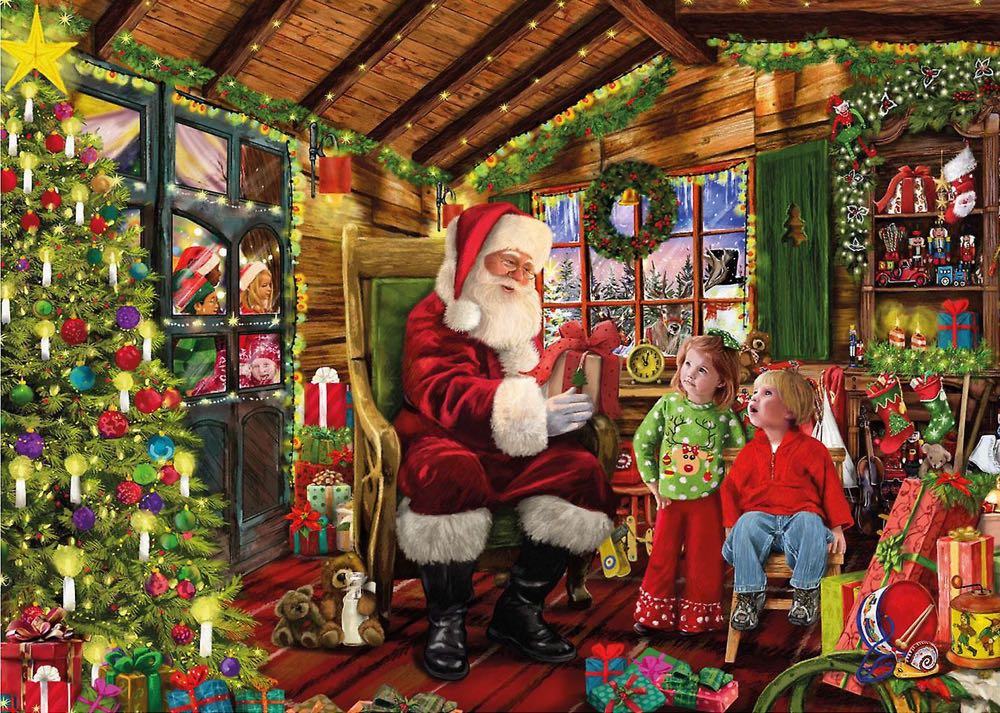 The Christmas Tree Farm - Falcon de luxe puzzle collectible [Barcode 8710126113943] - Main Image 2