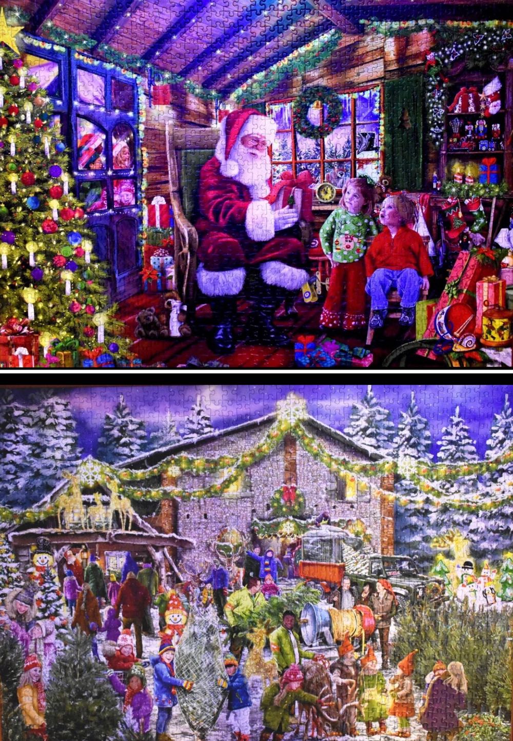 The Christmas Tree Farm - Falcon de luxe puzzle collectible [Barcode 8710126113943] - Main Image 4