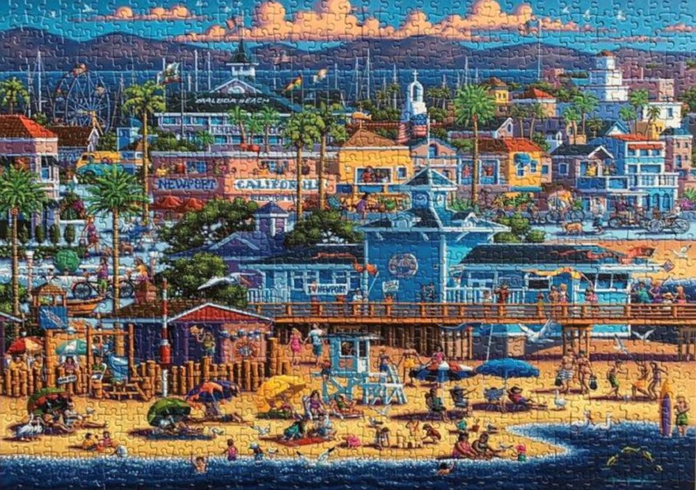 Dowdle Newport Beach - Schmidt Puzzle puzzle collectible [Barcode 4001504596422] - Main Image 3