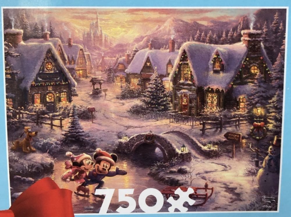 Thomas Kinkade Disney X3 Jigsaw Puzzles  puzzle collectible [Barcode 0021081350679] - Main Image 2
