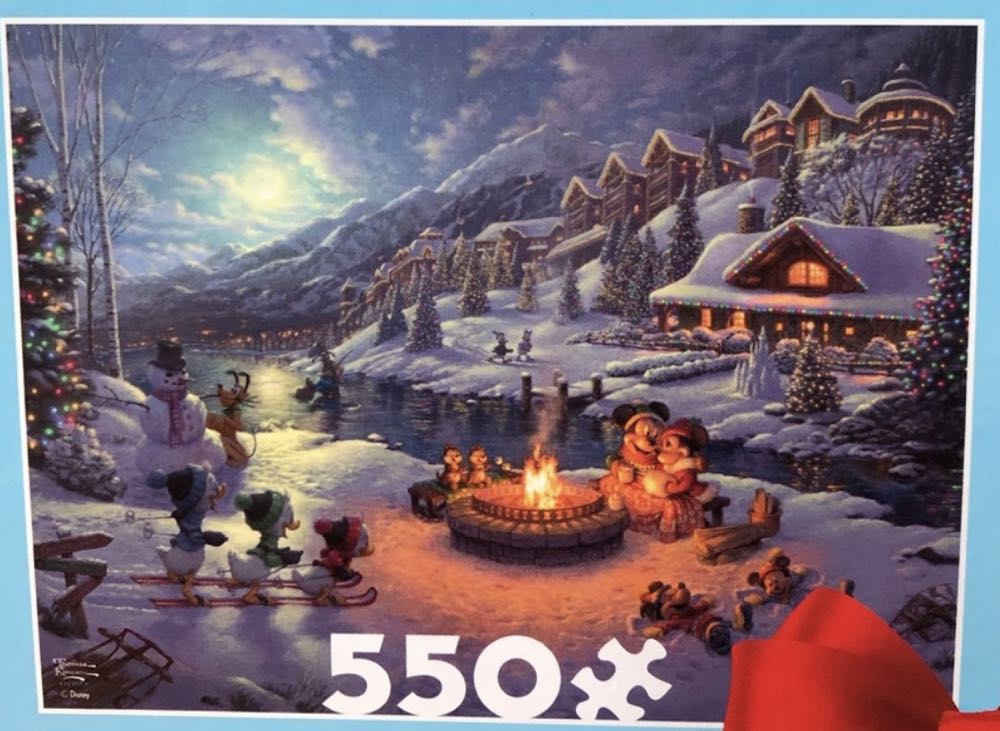 Thomas Kinkade Disney X3 Jigsaw Puzzles  puzzle collectible [Barcode 0021081350679] - Main Image 3