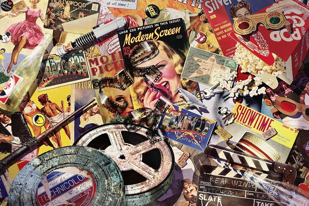 Movie Madness Montage - Cardinal puzzle collectible [Barcode 778988301463] - Main Image 2