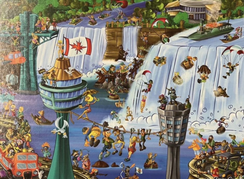 Niagara Falls📍 - D-TOYS puzzle collectible [Barcode 5947502875932] - Main Image 2