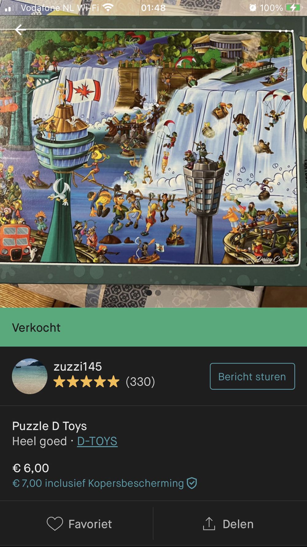 Niagara Falls📍 - D-TOYS puzzle collectible [Barcode 5947502875932] - Main Image 4