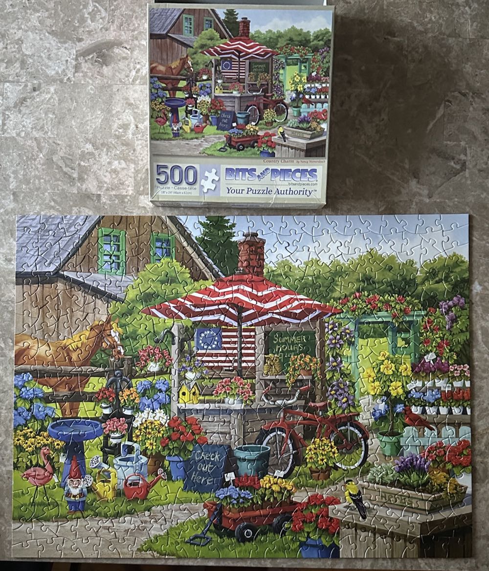 Country Charm - Bits & Pieces puzzle collectible [Barcode 192949016171] - Main Image 2