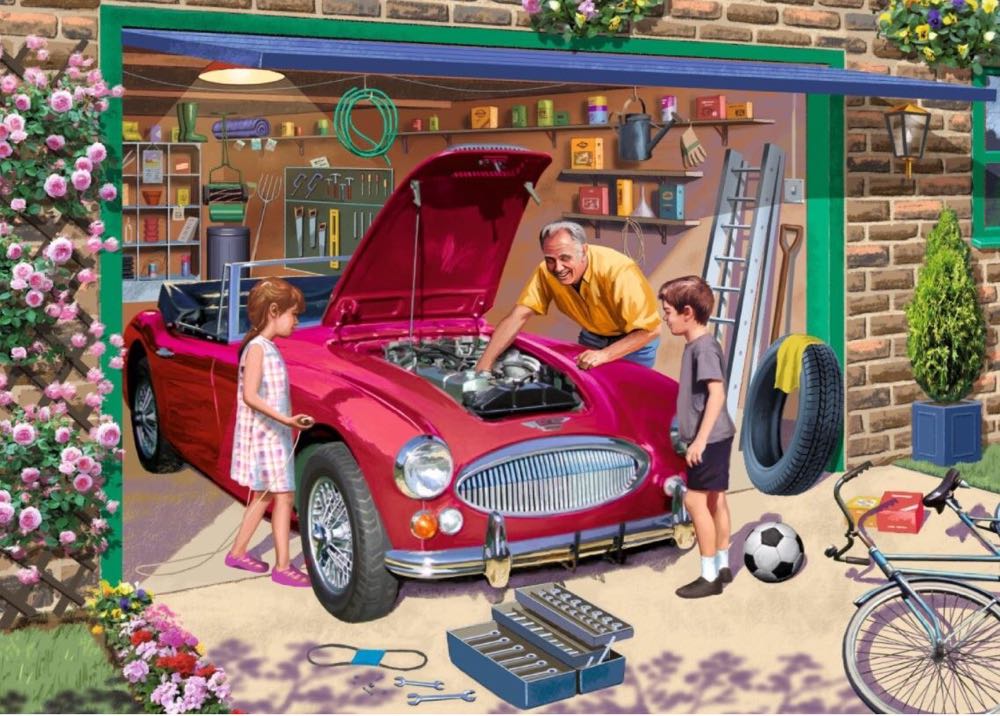 Grandads Garage 🟦 - Falcon de luxe puzzle collectible [Barcode 8710126112090] - Main Image 2