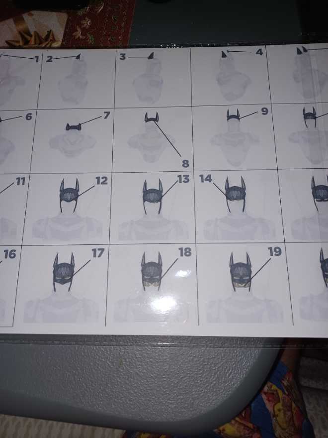 Batman Wall Hanging  Origami  - Unbranded puzzle collectible - Main Image 2