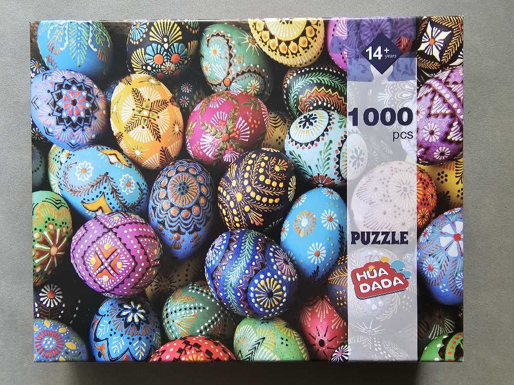 Colored Eggs Jeanne  - Huadada puzzle collectible - Main Image 2