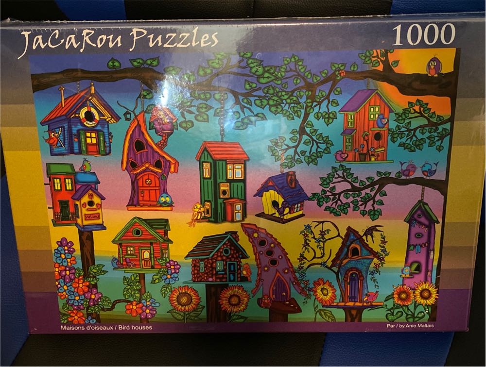 Bird Houses - Jacarou Puzzles puzzle collectible [Barcode 100007843940] - Main Image 1