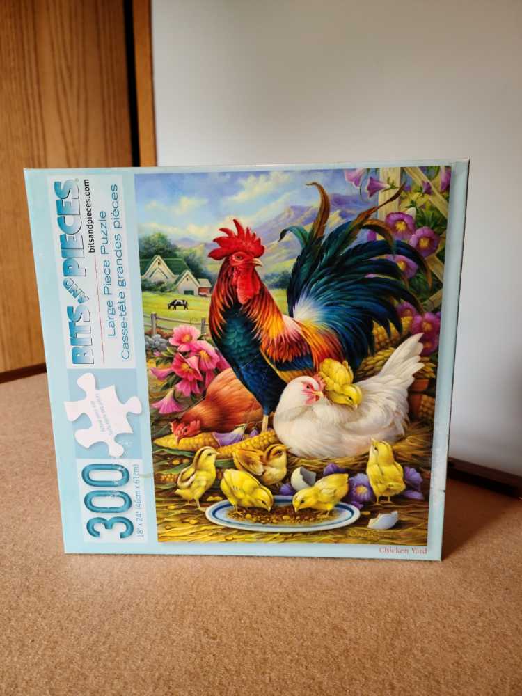 Chicken Yard - Bits & Pieces puzzle collectible [Barcode 192949041487] - Main Image 2