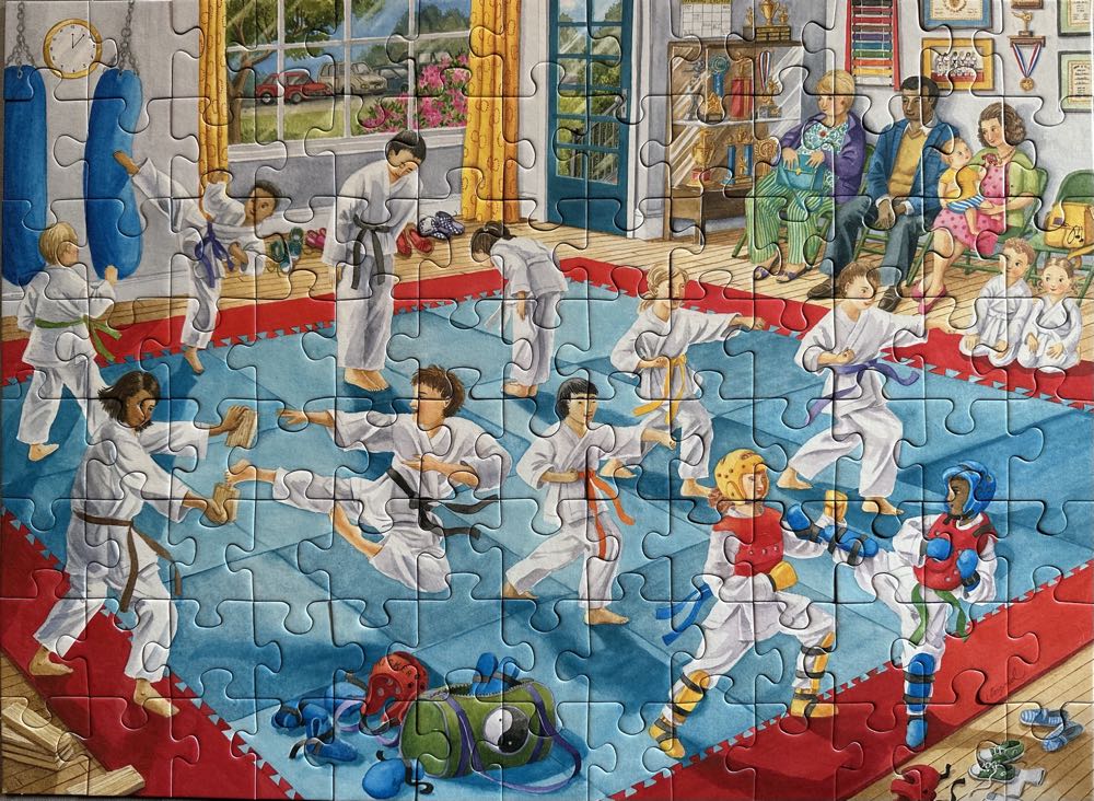 Martial Arts Class - Ravensburger puzzle collectible [Barcode 4005556109685] - Main Image 2