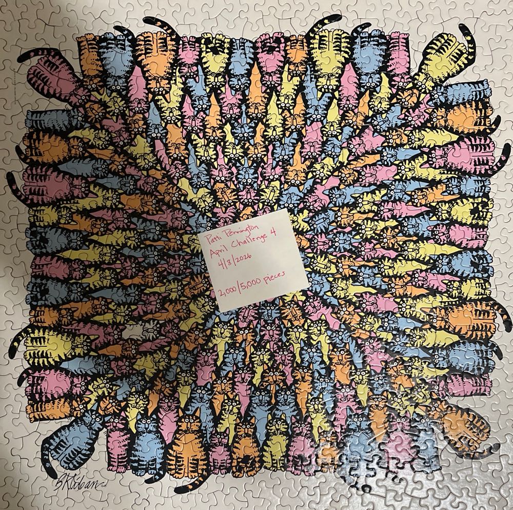 A Close Circle Of Friends - Springbok puzzle collectible [Barcode 070000017186] - Main Image 4